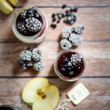 Chia puding s ovocem