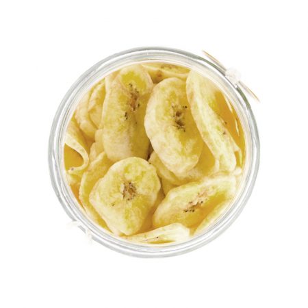 Banánové chipsy bio - otevřené